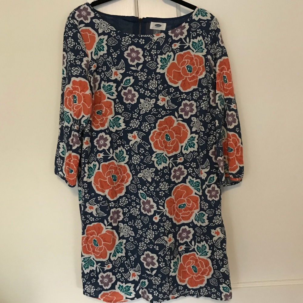 Floral a line shift